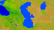 Caspian Sea Vegetation 1600x900
